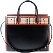 Title Vintage Check Tote Large