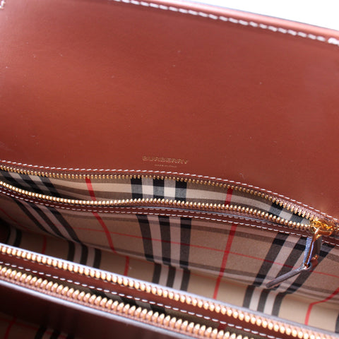 Title Vintage Check Tote Large