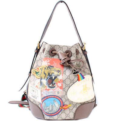 473875 Neo Vintage Drawstring Bucket Backpack