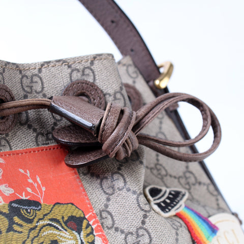 473875 Neo Vintage Drawstring Bucket Backpack