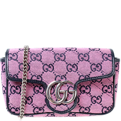 476433 Marmont Canvas Mini Flap lbcase