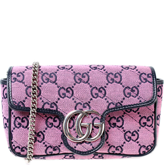 476433 Marmont Canvas Mini Flap lbcase