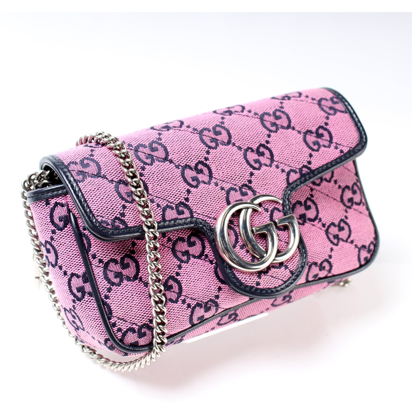476433 Marmont Canvas Mini Flap lbcase