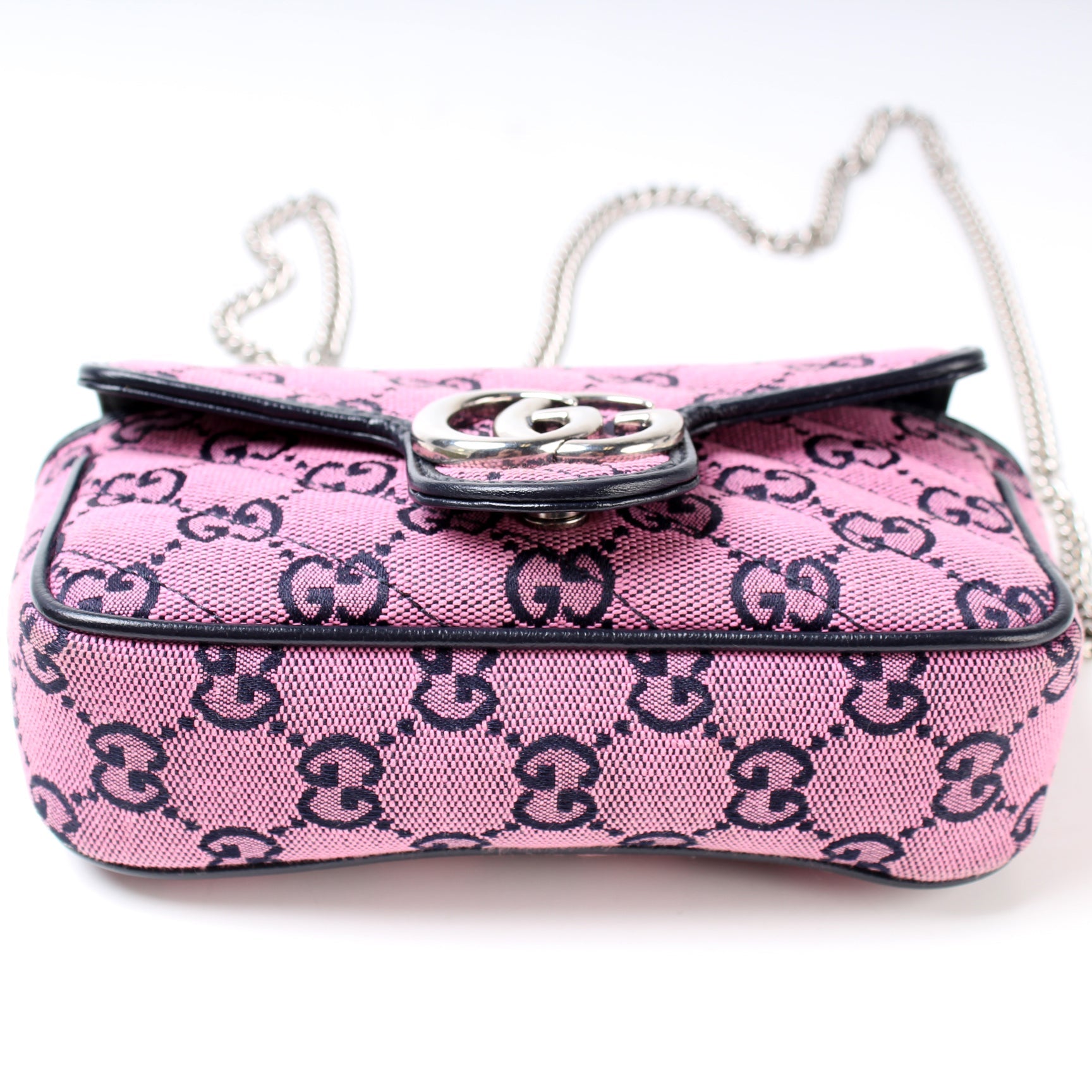 476433 Marmont Canvas Mini Flap lbcase