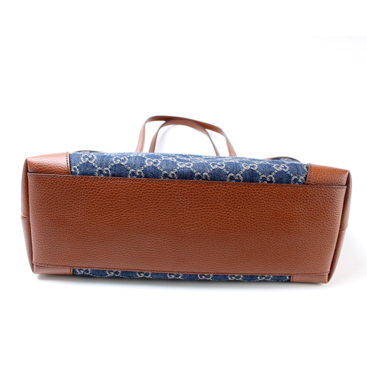 631685 Ophidia GG Denim Tote lbcase
