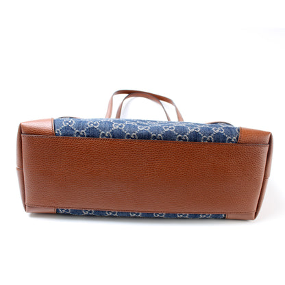 631685 Ophidia GG Denim Tote lbcase