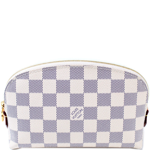 Cosmetic Pouch PM Damier Azur