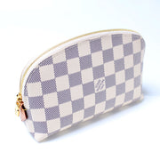 Cosmetic Pouch PM Damier Azur