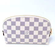 Cosmetic Pouch PM Damier Azur