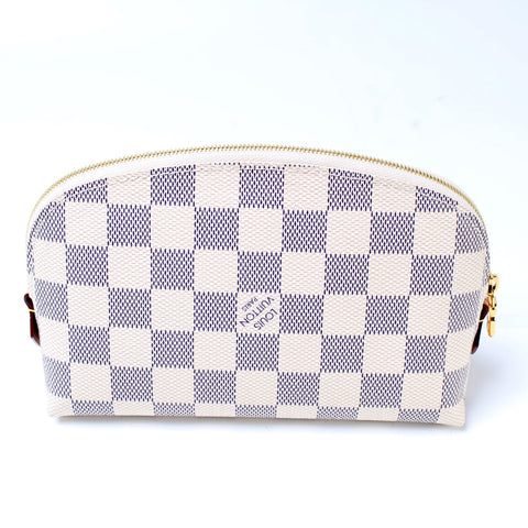Cosmetic Pouch PM Damier Azur