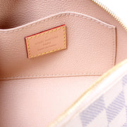 Cosmetic Pouch PM Damier Azur