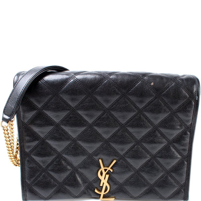 Becky Shoulder Bag Quilted Lambskin