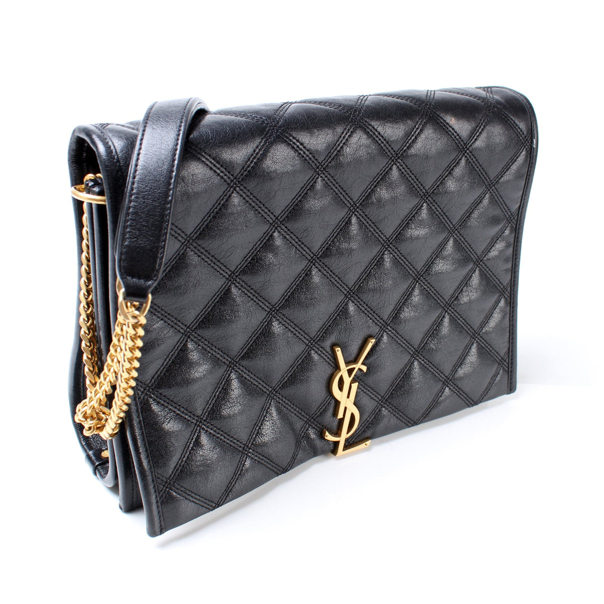 Becky Shoulder Bag Quilted Lambskin