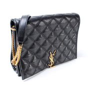 Becky Shoulder Bag Quilted Lambskin