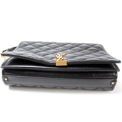 Becky Shoulder Bag Quilted Lambskin