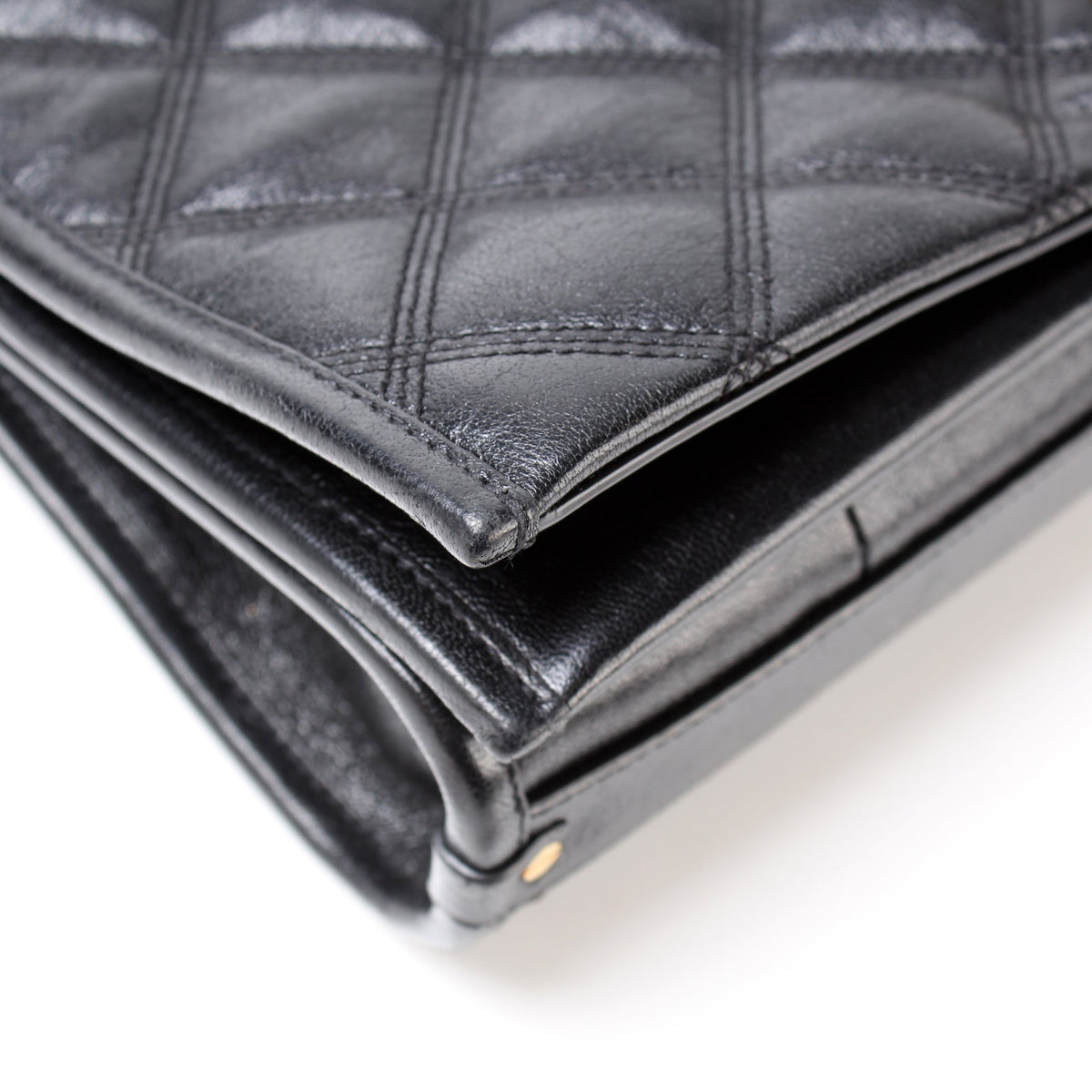 Becky Shoulder Bag Quilted Lambskin