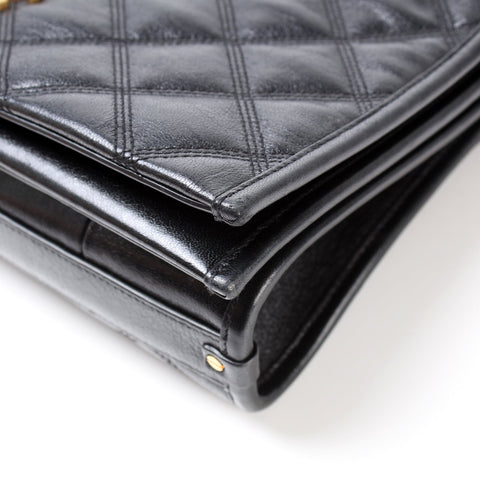 Becky Shoulder Bag Quilted Lambskin