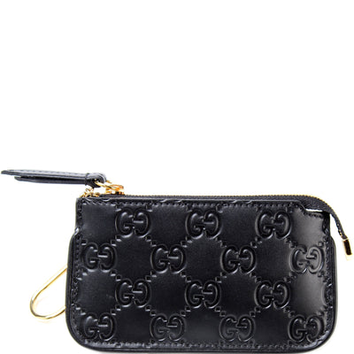 447964 GG Leather Key Pouch