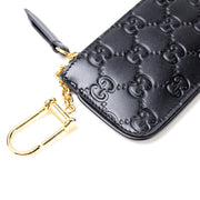 447964 GG Leather Key Pouch