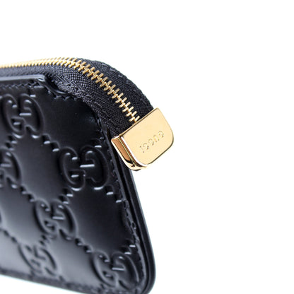447964 GG Leather Key Pouch lbcase