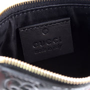 447964 GG Leather Key Pouch