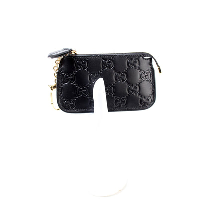 447964 GG Leather Key Pouch lbcase