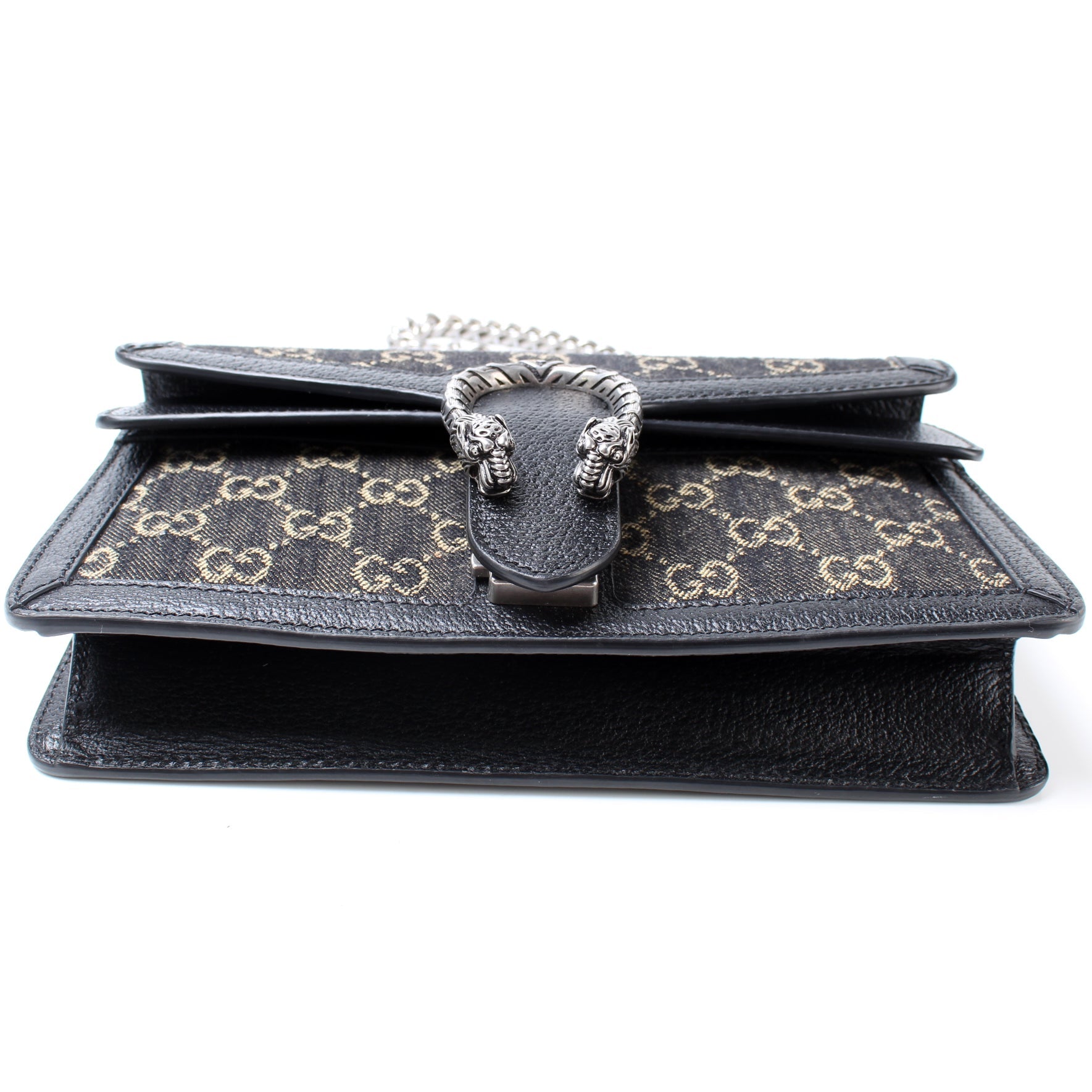 499623 Dionysus Small GG Denim lbcase