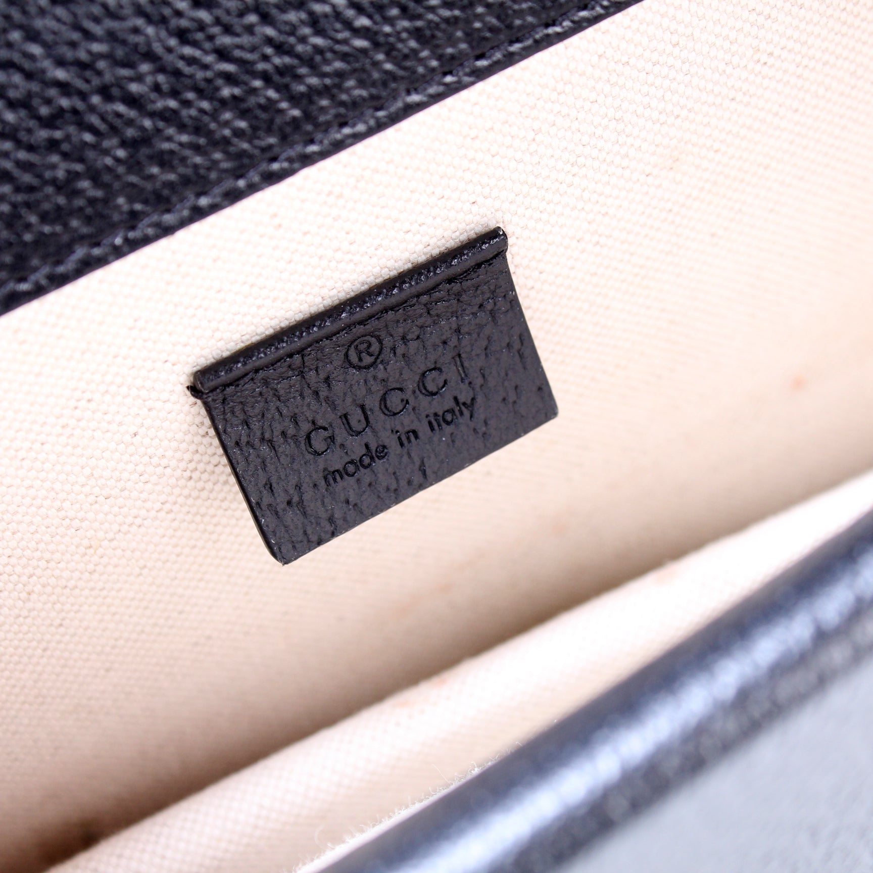 499623 Dionysus Small GG Denim lbcase
