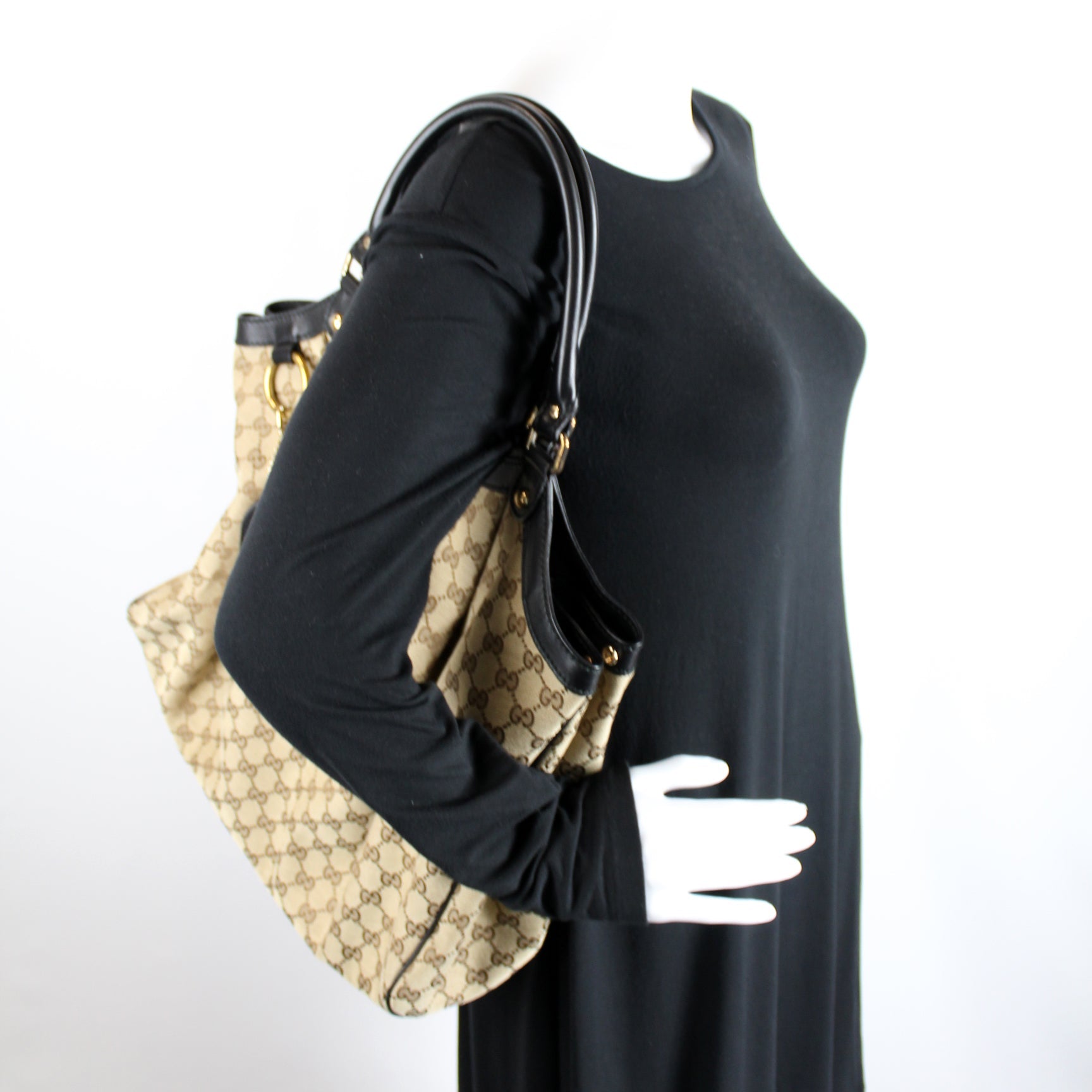 211943 Sukey GG Canvas Large lbcase