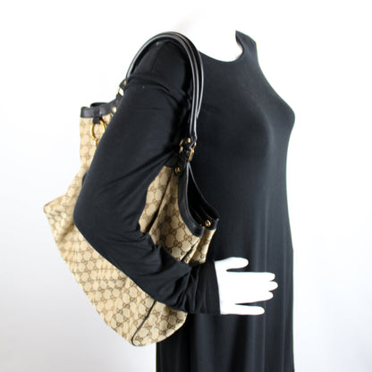 211943 Sukey GG Canvas Large lbcase
