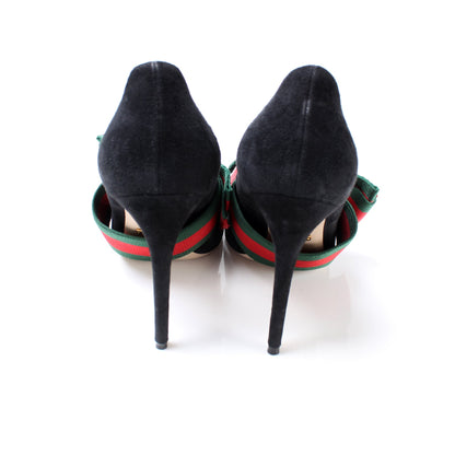 Scamosiato Web Bow Heels Size 37.5 lbcase
