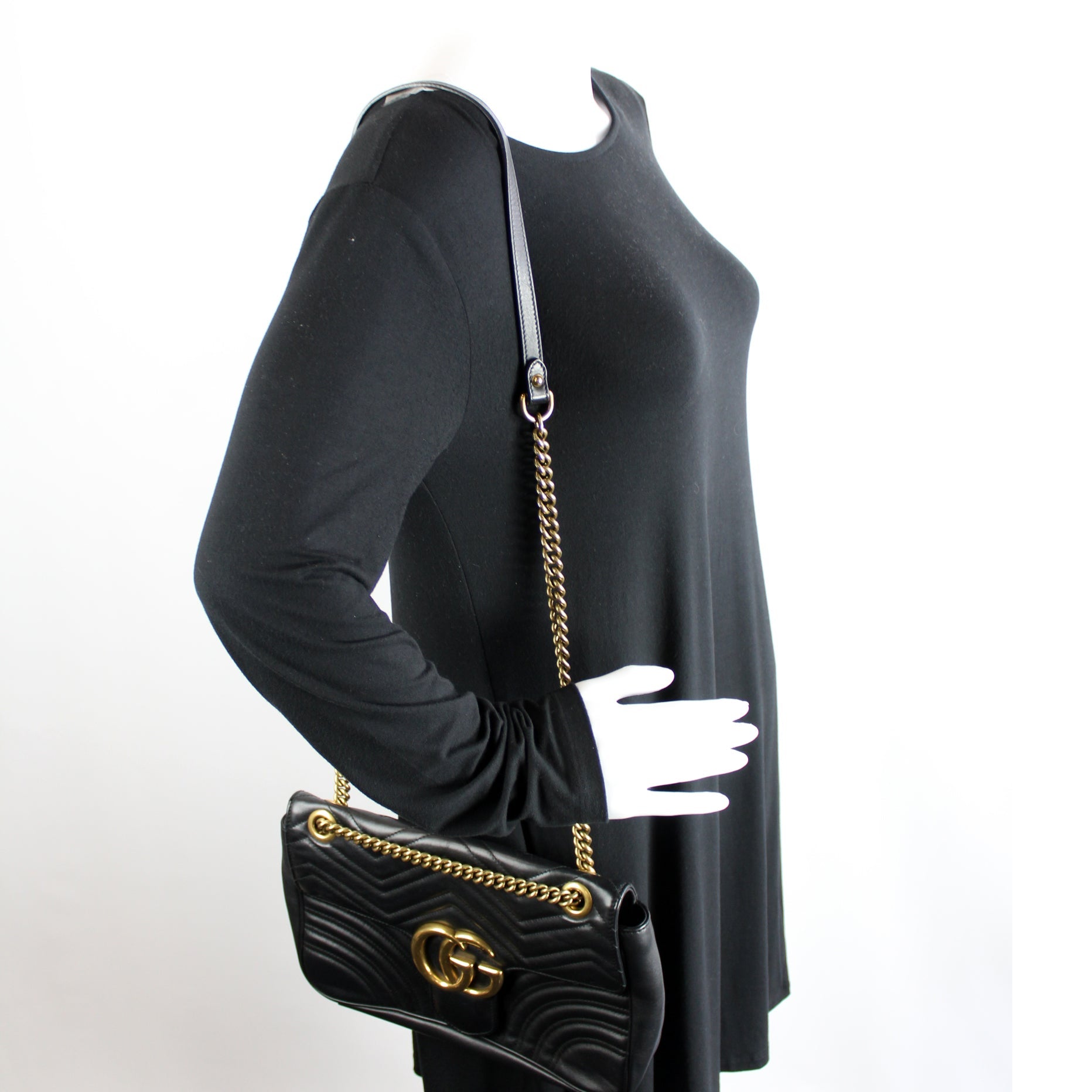 443496 Marmont Shoulder Medium lbcase