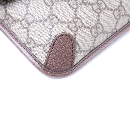 493930 GG Supreme Neo Web Belt lbcase