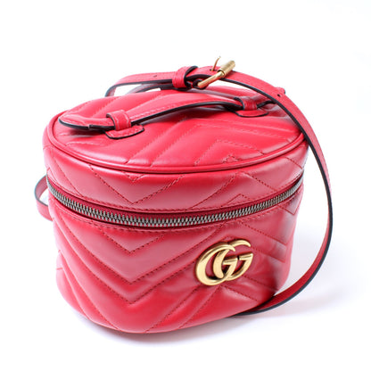 593594 GG Marmont Mini Vanity Backpack lbcase