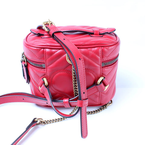 593594 GG Marmont Mini Vanity Backpack