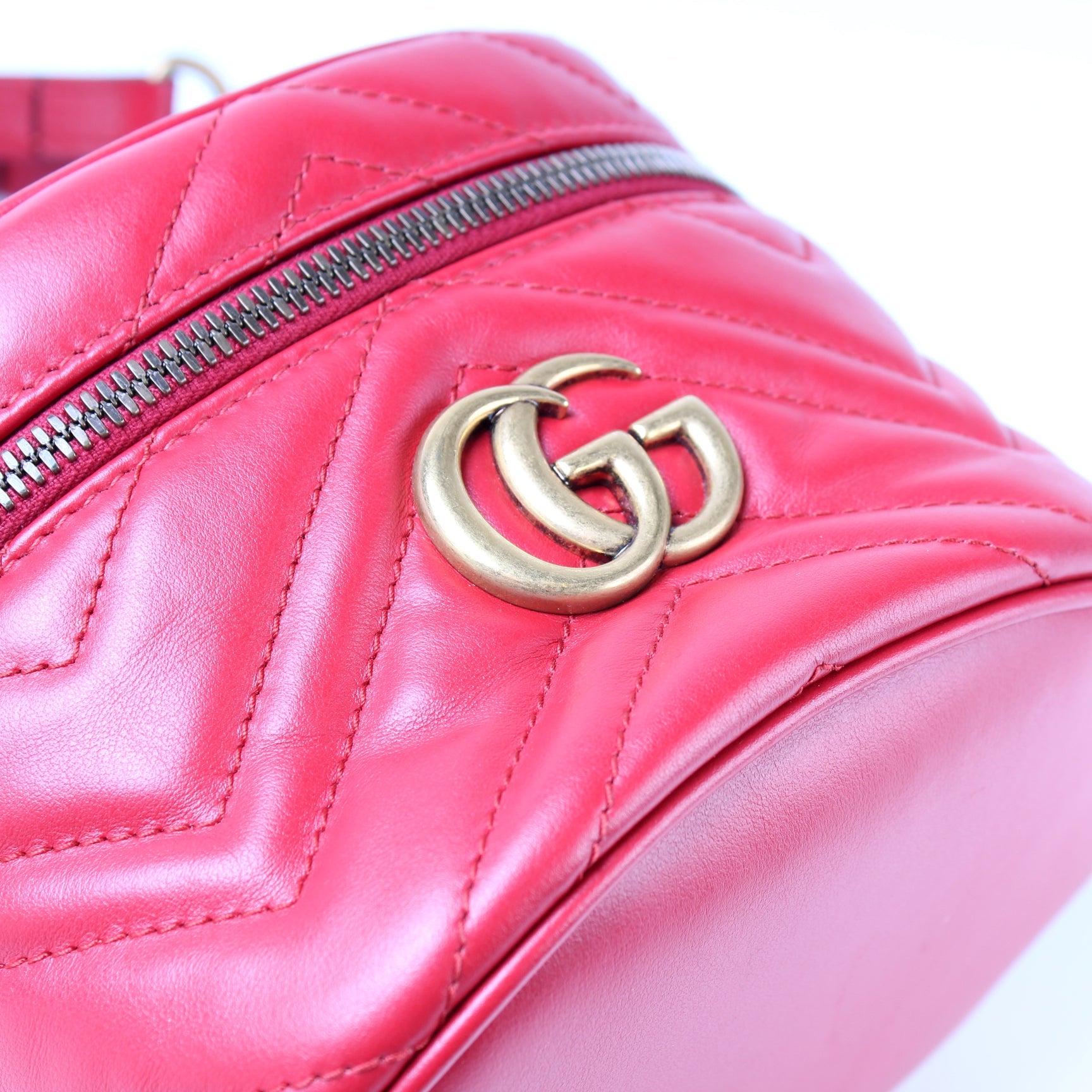 593594 GG Marmont Mini Vanity Backpack lbcase