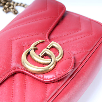 476433 GG Marmont Super Mini Flap lbcase