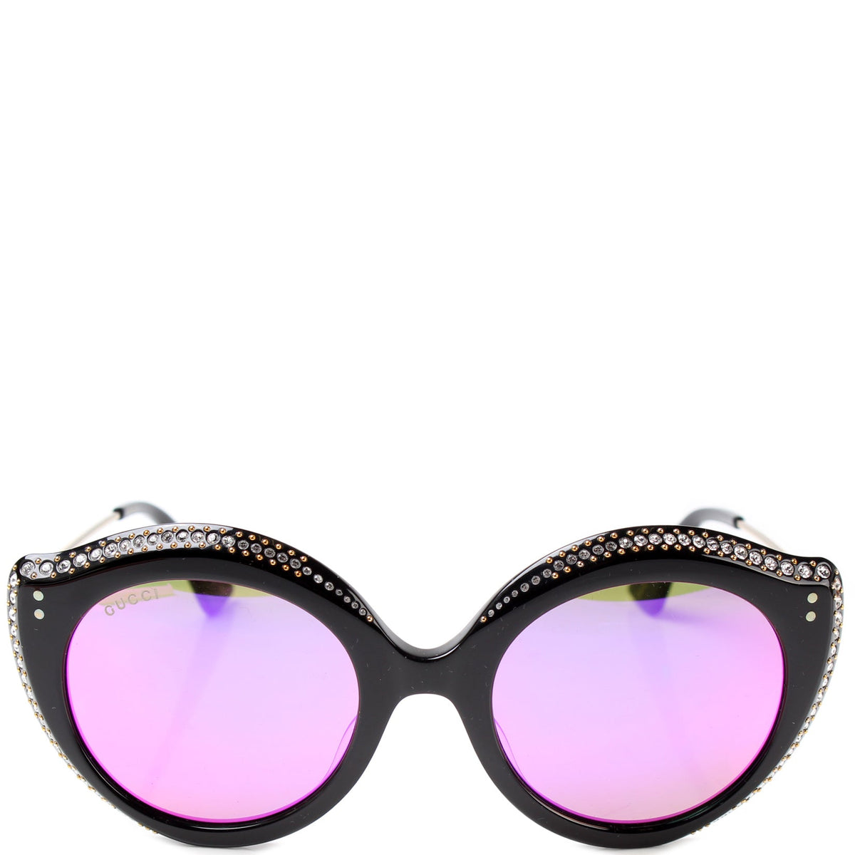 GG0214S Rhinestone Cat Eye Sunglasses lbcase