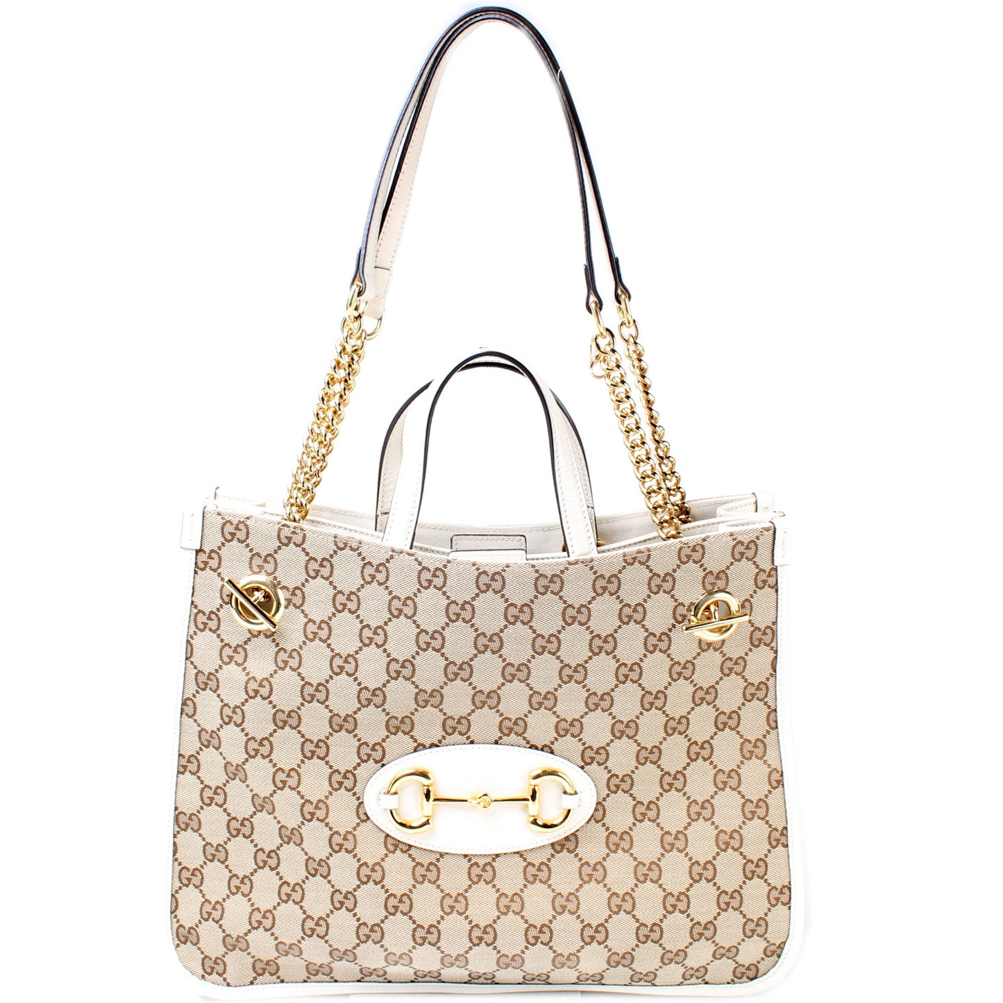 621144 1955 Horsebit Large Tote lbcase