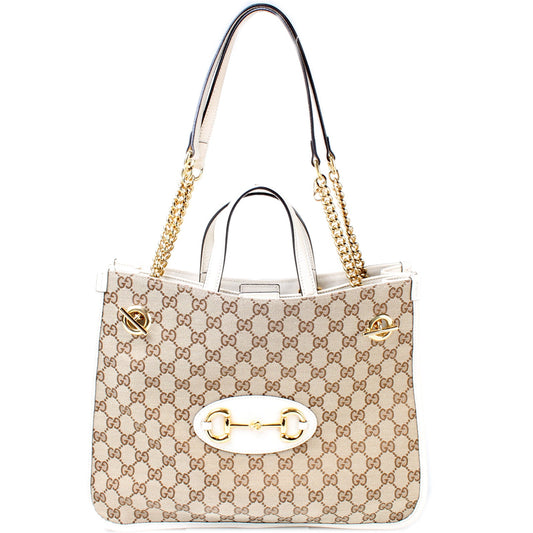 621144 1955 Horsebit Large Tote lbcase