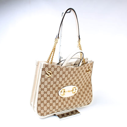 621144 1955 Horsebit Large Tote lbcase