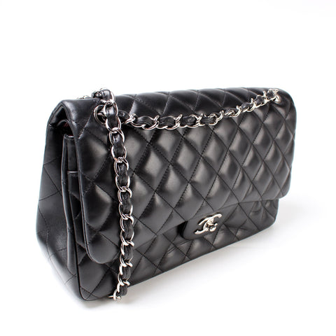 Classic Flap Jumbo Lambskin 14-16M
