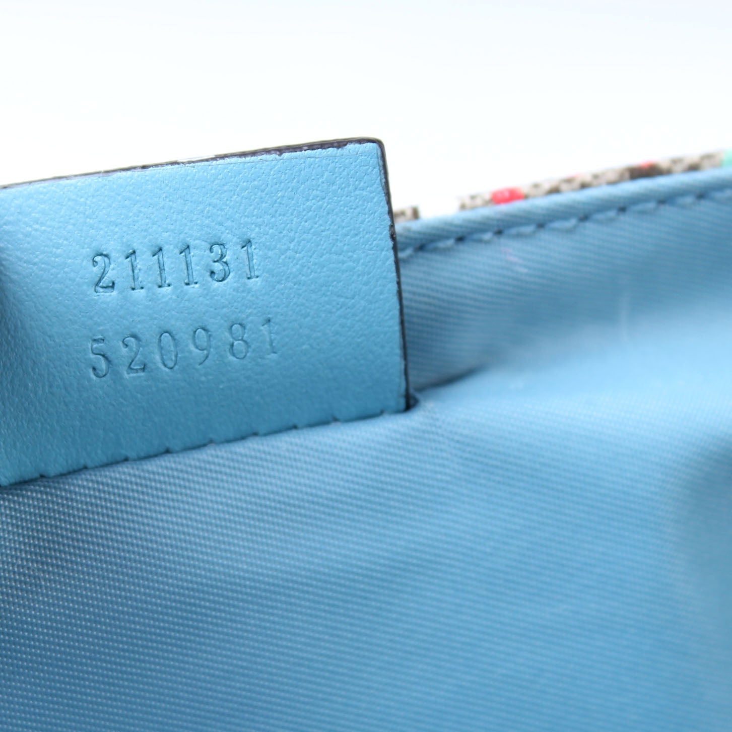 211131 GG Canvas Diaper Bag lbcase