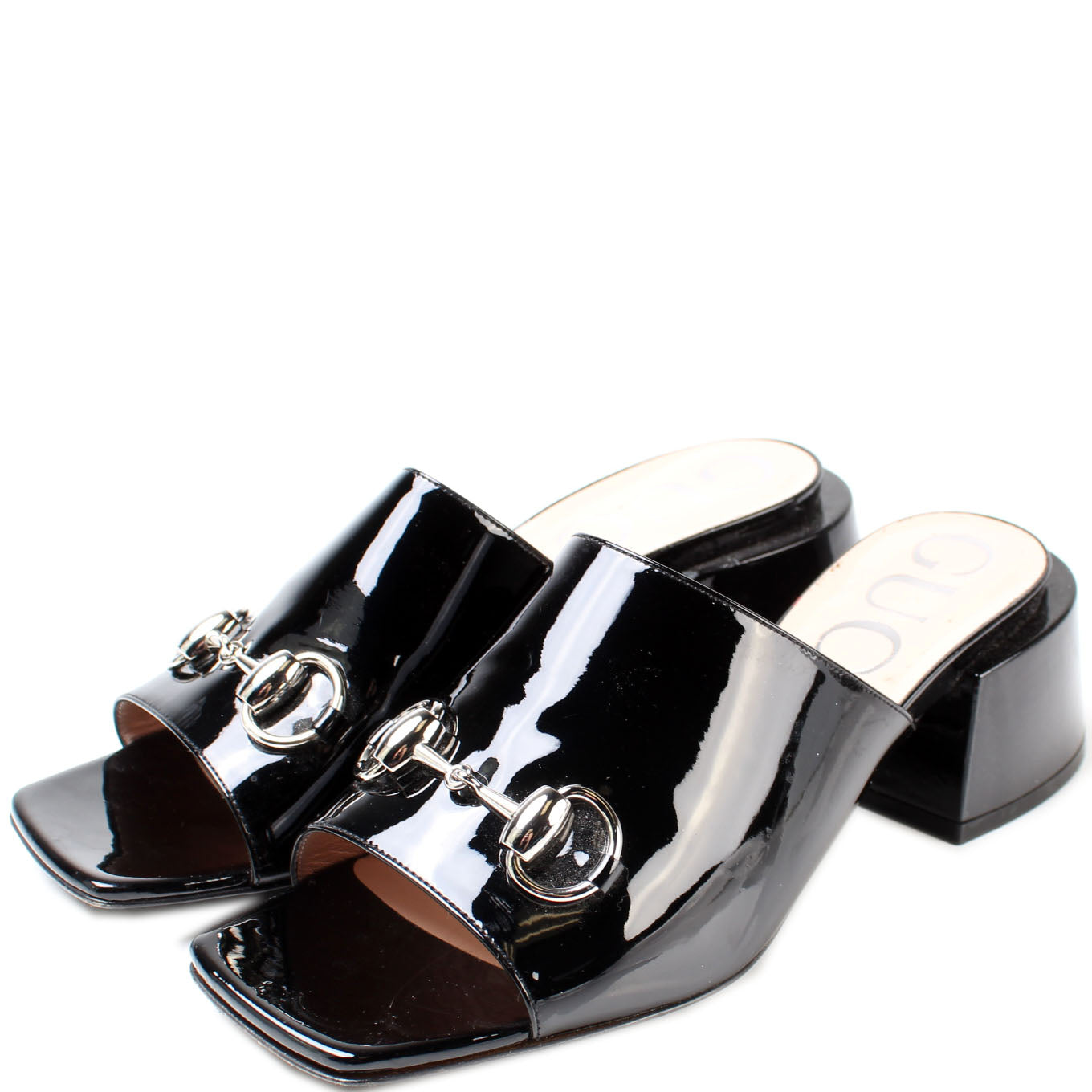 Lexi Horsebit Mules 543188 Size 37 lbcase