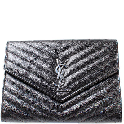 617662 Grain De Cassandre Flap Pouch Wristlet
