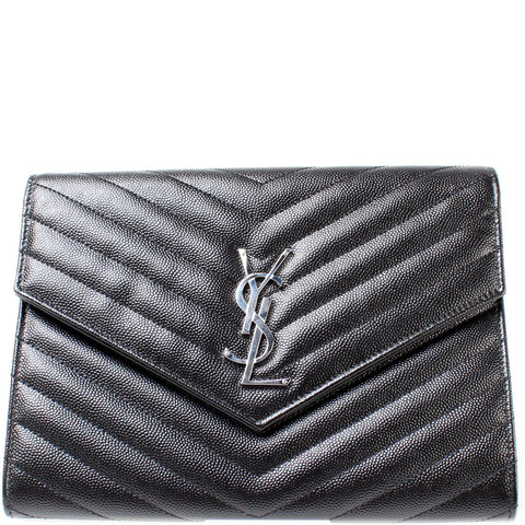 617662 Grain De Cassandre Flap Pouch Wristlet