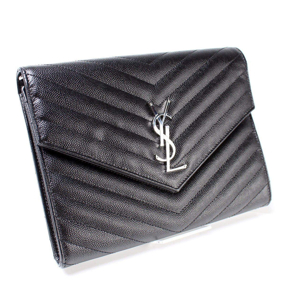 617662 Grain De Cassandre Flap Pouch Wristlet