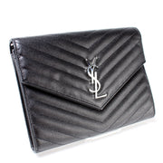 617662 Grain De Cassandre Flap Pouch Wristlet