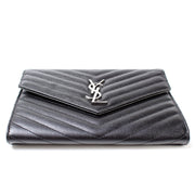 617662 Grain De Cassandre Flap Pouch Wristlet