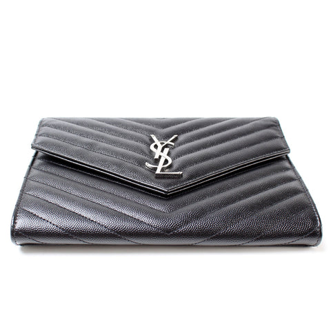 617662 Grain De Cassandre Flap Pouch Wristlet